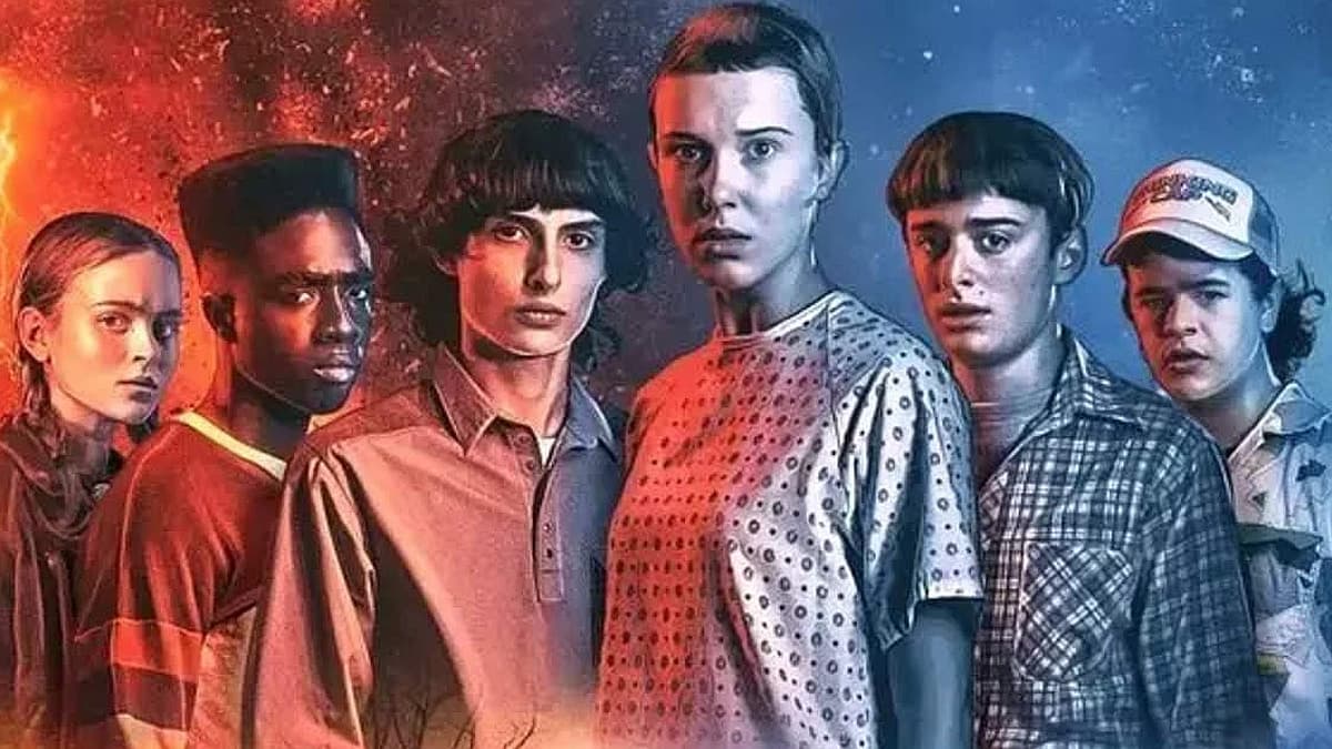 The Stranger Things cast