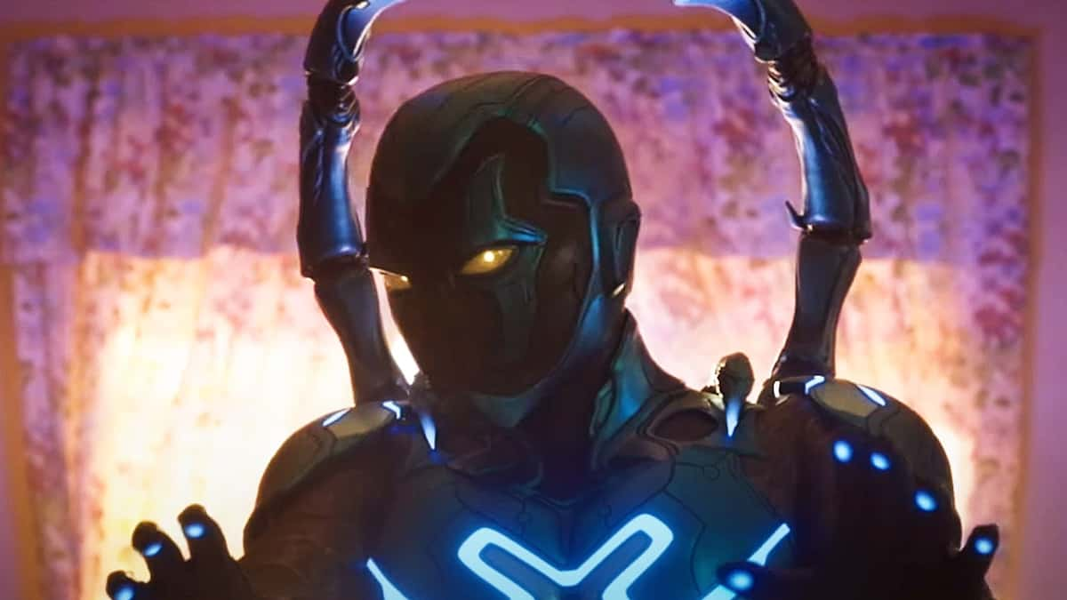 A still from Blue Beetle