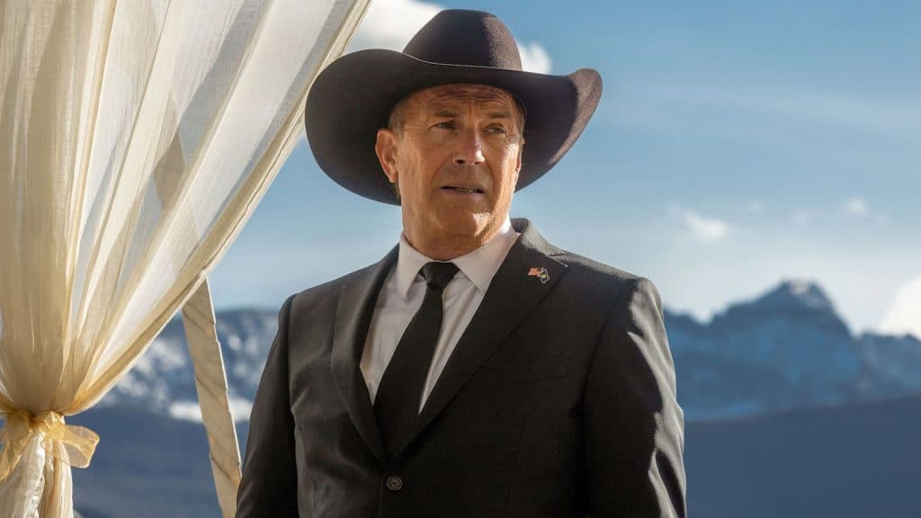 Kevin Costner as John Dutton in Yellowstone