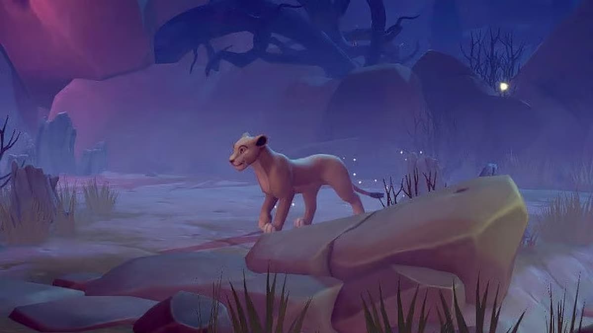 Nala walking in Disney Dreamlight Valley