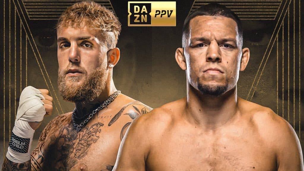 Jake Paul vs Nate Diaz officially announced