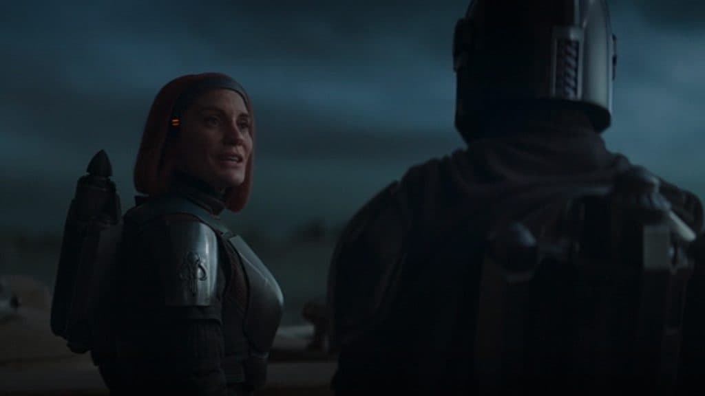 Bo-Katan in The Mandalorian Season 3 Episode 7