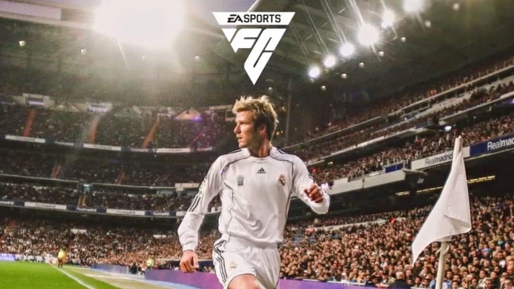 ea sports fc david beckham promotional image