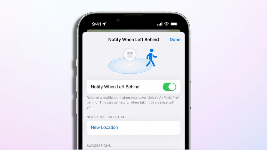 How to get an alert if your AirPods are left behind