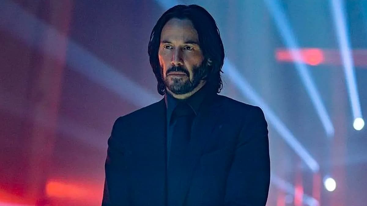 Keanu Reeves as John Wick in Chapter 4