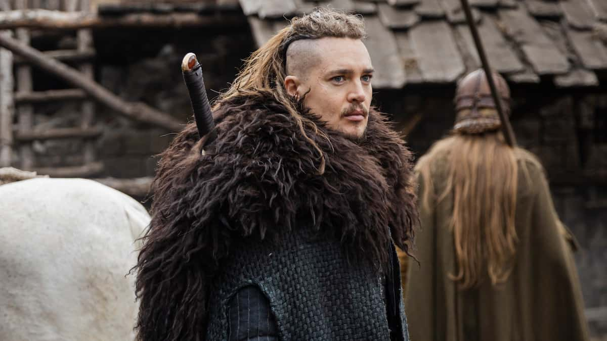 Alexander Dreymon as Uhtred in Seven Kings Must Die The Last Kingdom