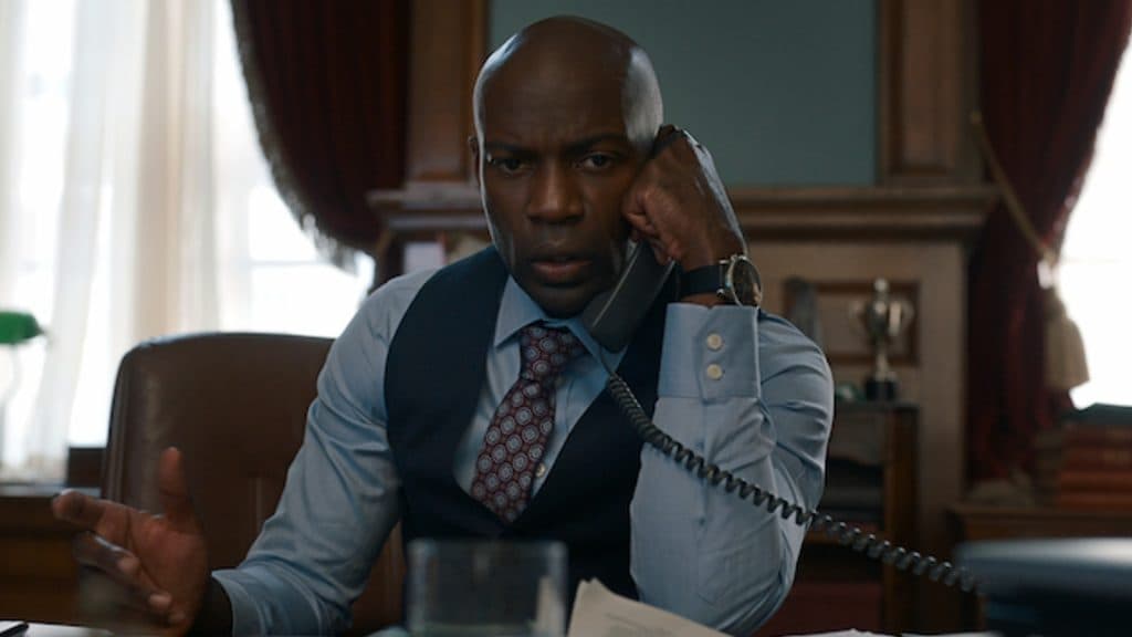 David Gyasi in The Diplomat cast on Netflix