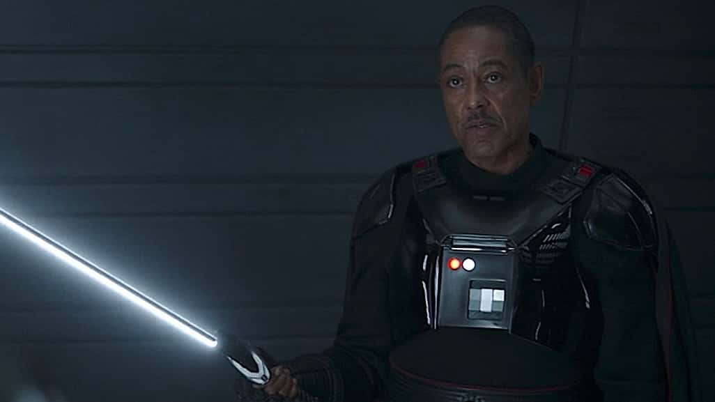 Giancarlo Esposito as Moff Gideon.