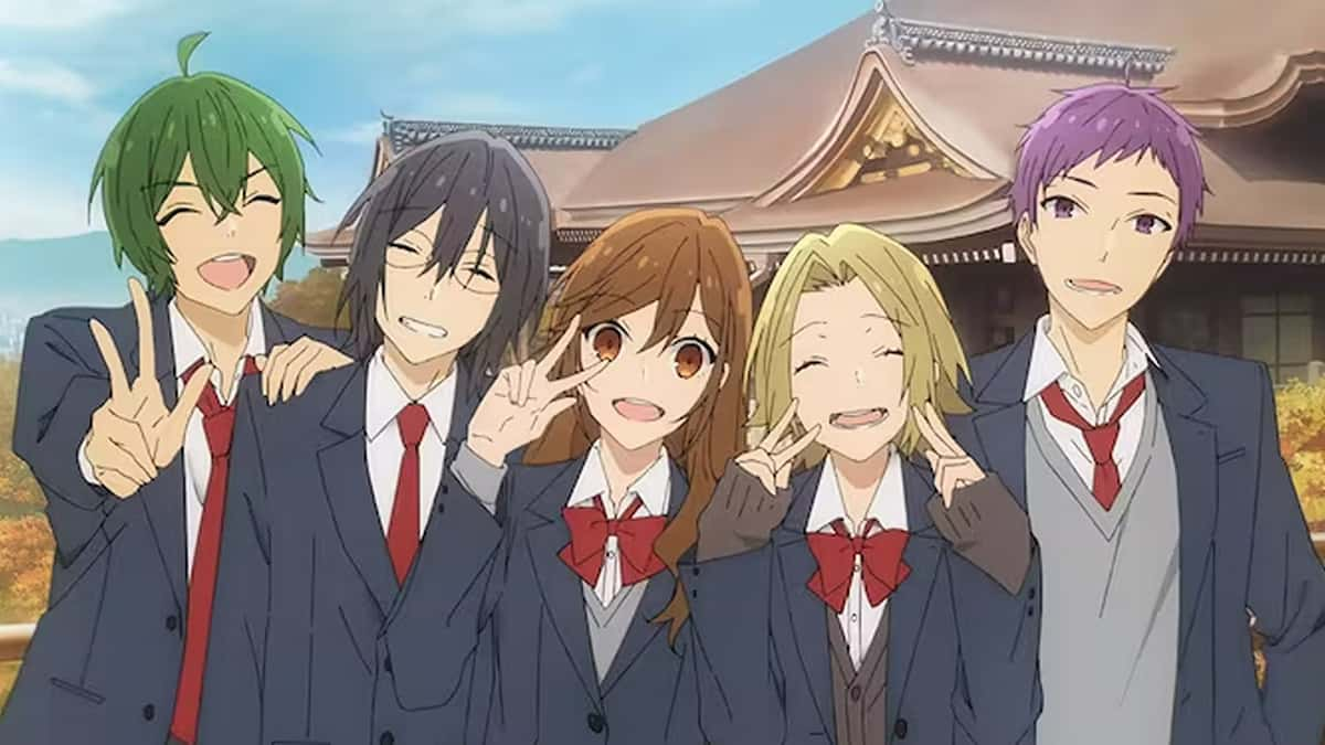 An image of the main characters of Horimiya