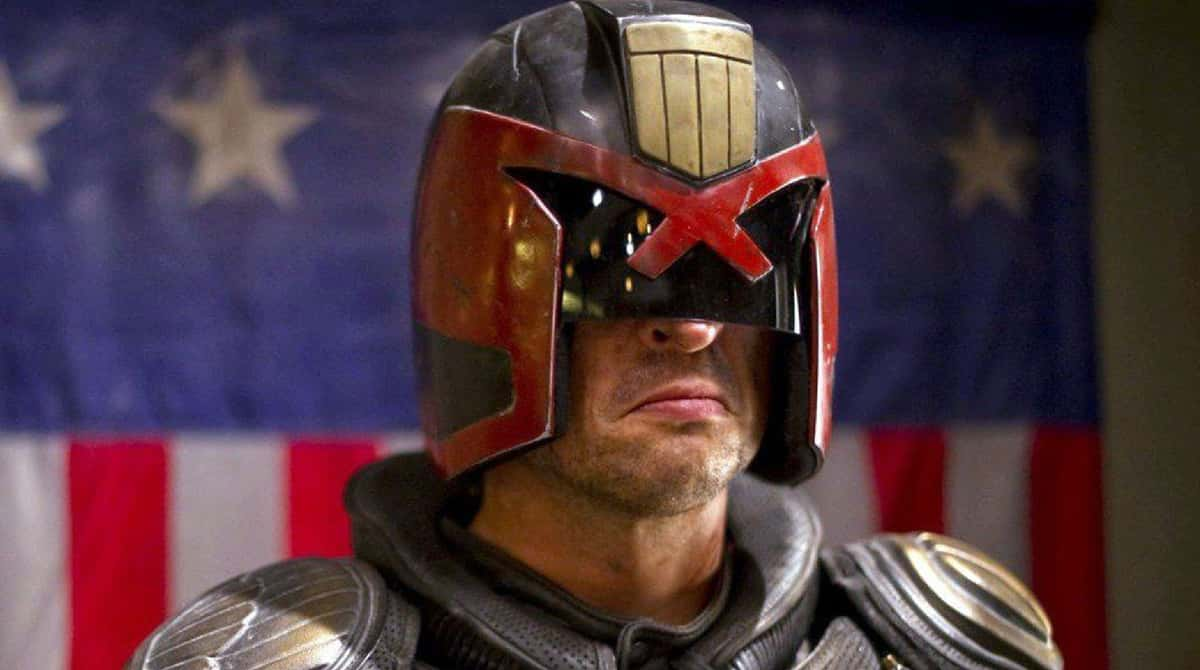 Karl Urban as Dredd