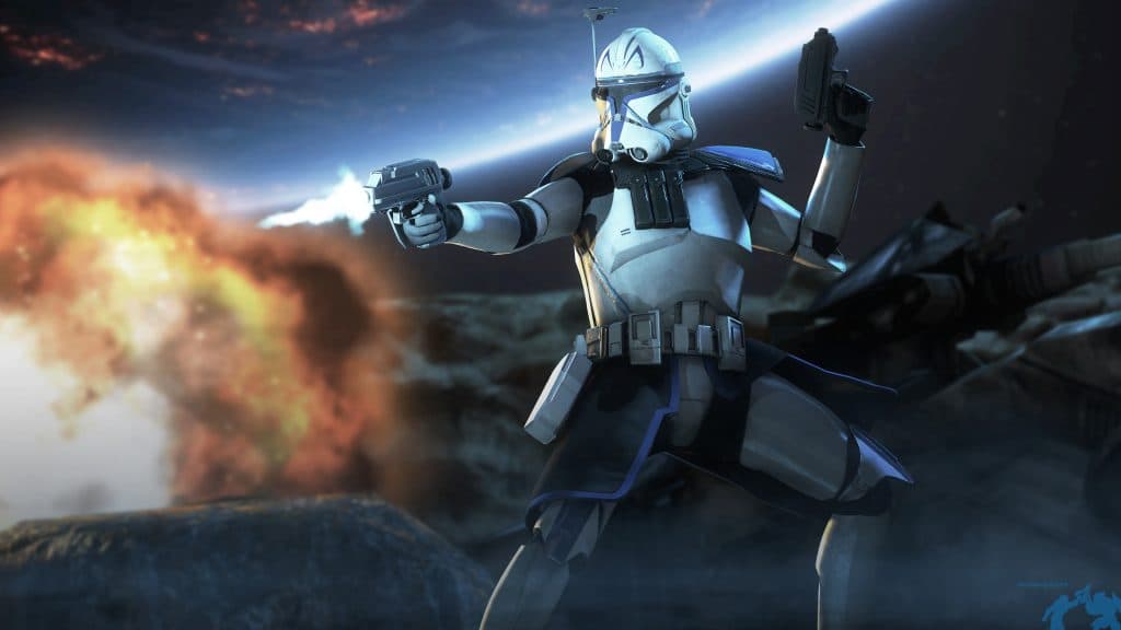 Captain Rex in Star Wars Clone Wars