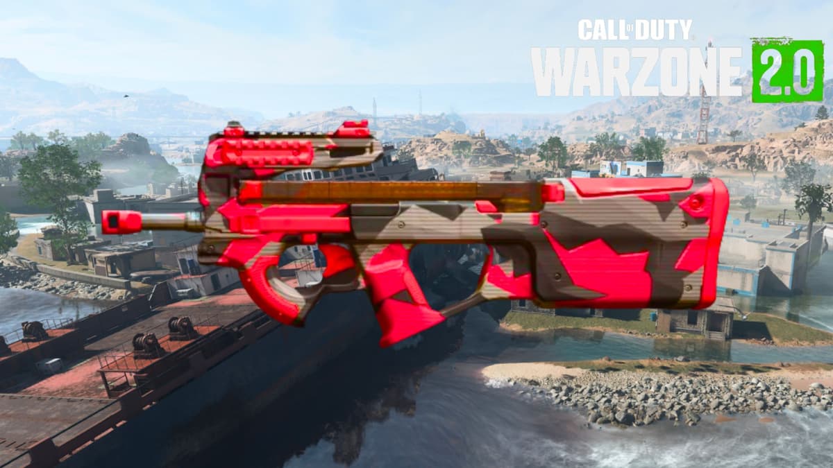 PDSW in red skin Warzone 2