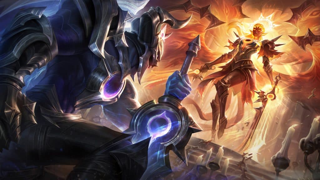 Sun Eater Kayle skin splash art