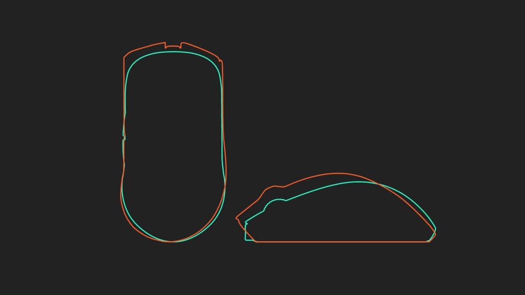 XM2We shape vs deathadder V3 pro