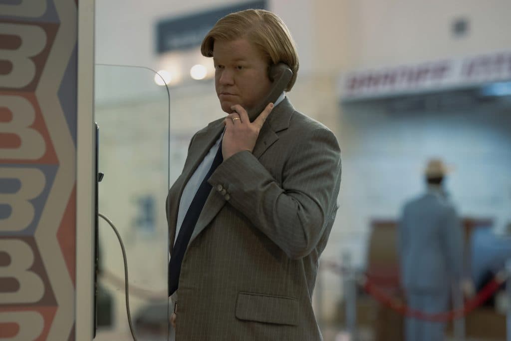 Jesse Plemons as Allan Gore in Love & Death