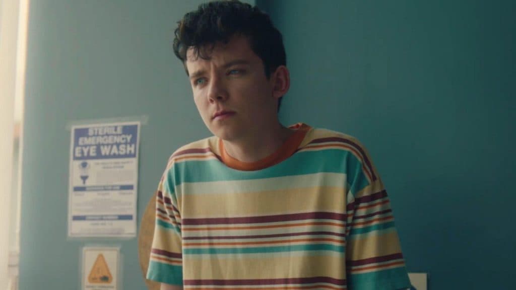 Asa Butterfield as Otis in Sex Education