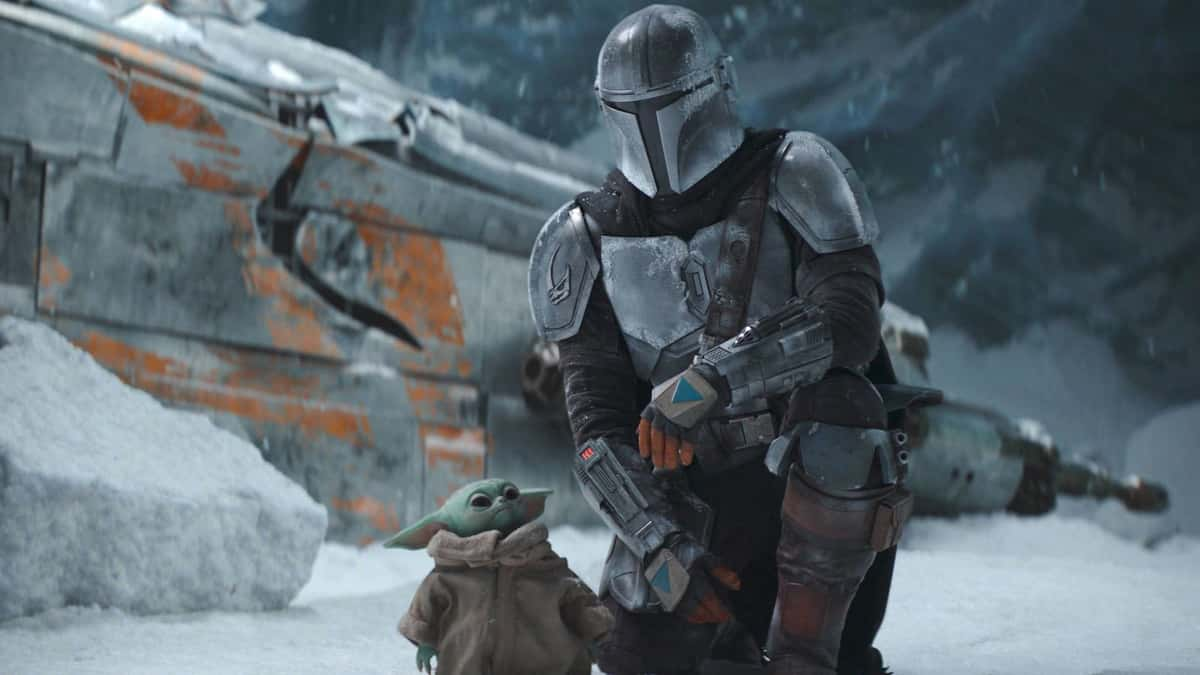 A still from The Mandalorian Season 3