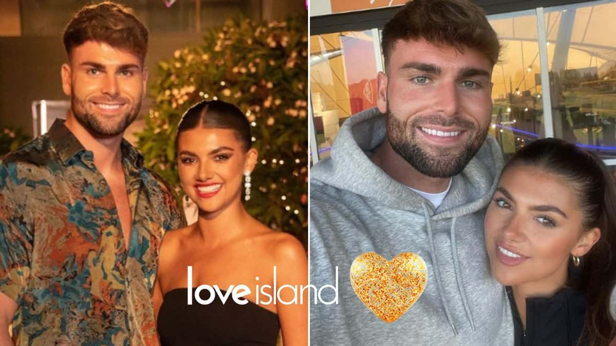 Tom Clare and Samie Elishi from Love Island