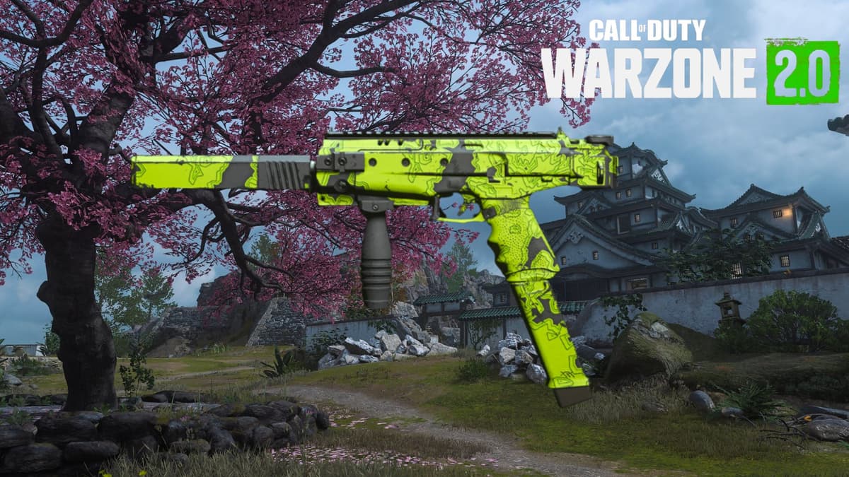 Green X13 Auto skin in Warzone 2