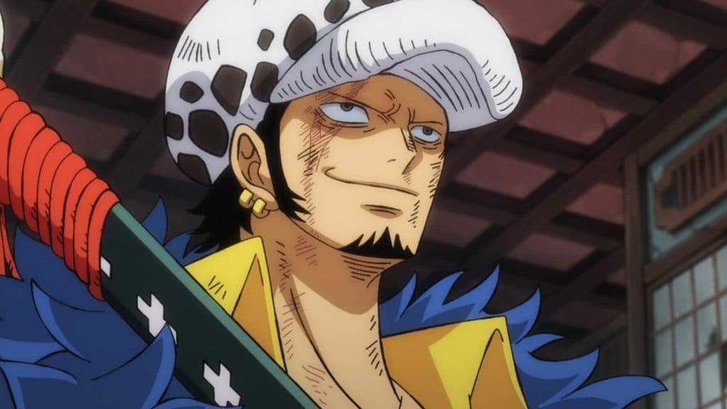 An image of Trafalgar Law in Wano arc of One Piece