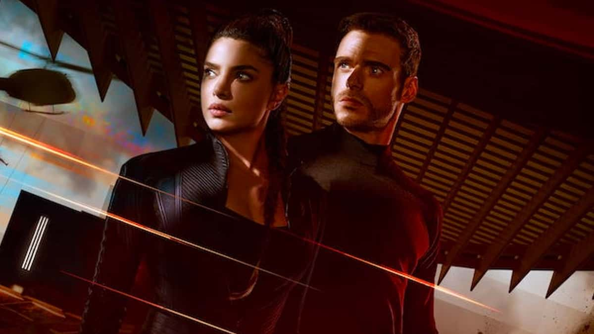 Richard Madden and Priyanka Chopra Jonas in Citadel