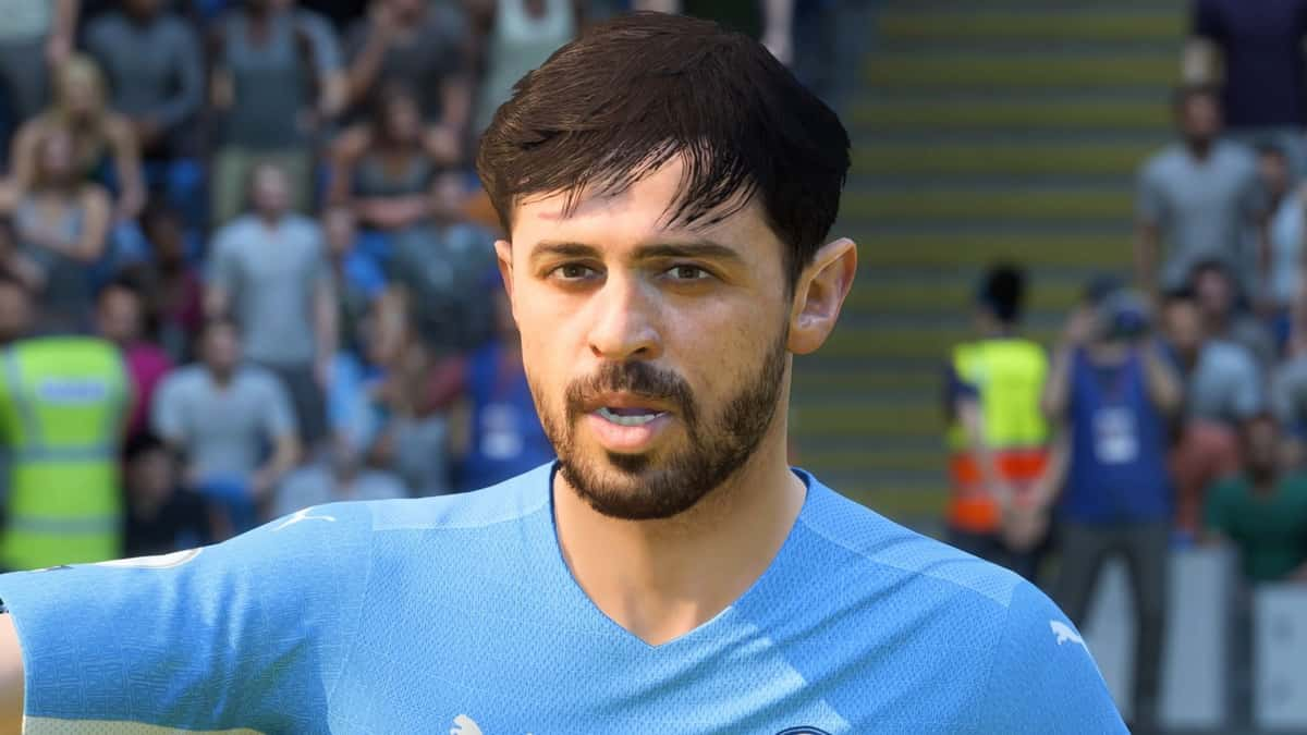 Manchester City's Bernardo Silva in FIFA 23.