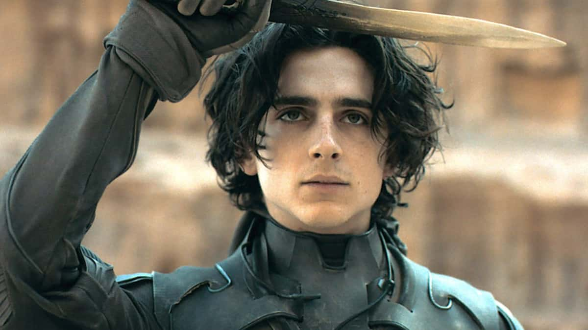 Timothée Chalamet as Paul Atreides in Dune: Part One