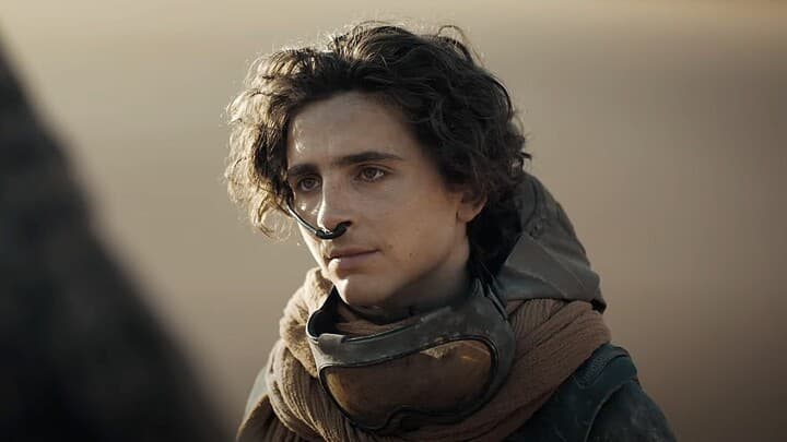 Timothee Chalamet as Paul Atreides in Dune: Part Two