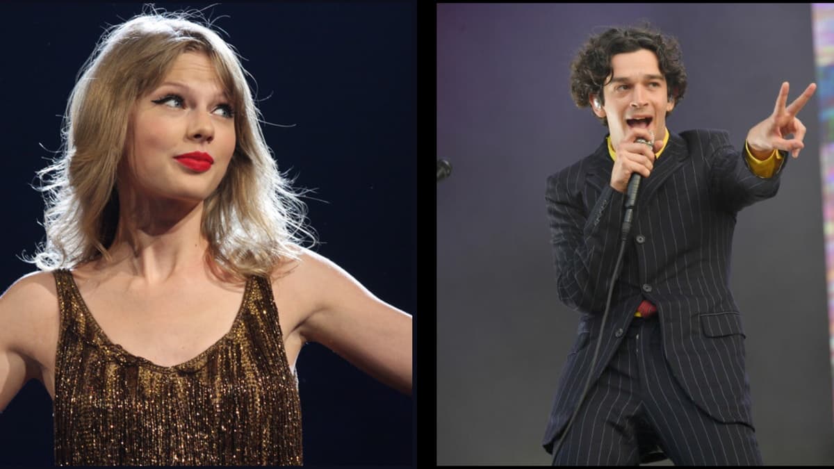 Taylor Swift and Matty Healy