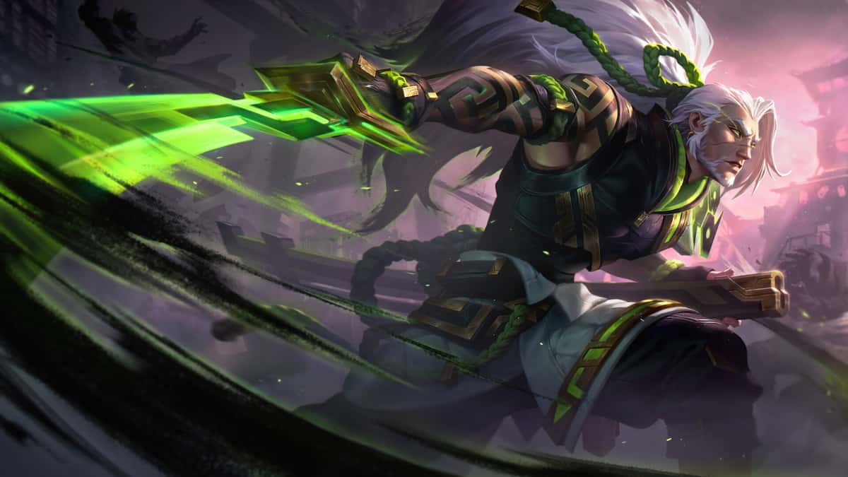 Inkshadow Yasuo Skin Splash Art