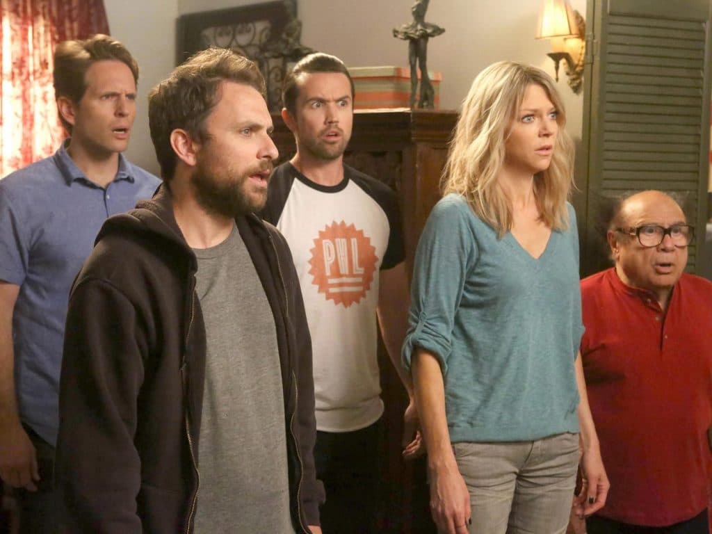 The cast of It's Always Sunny in Philadelphia