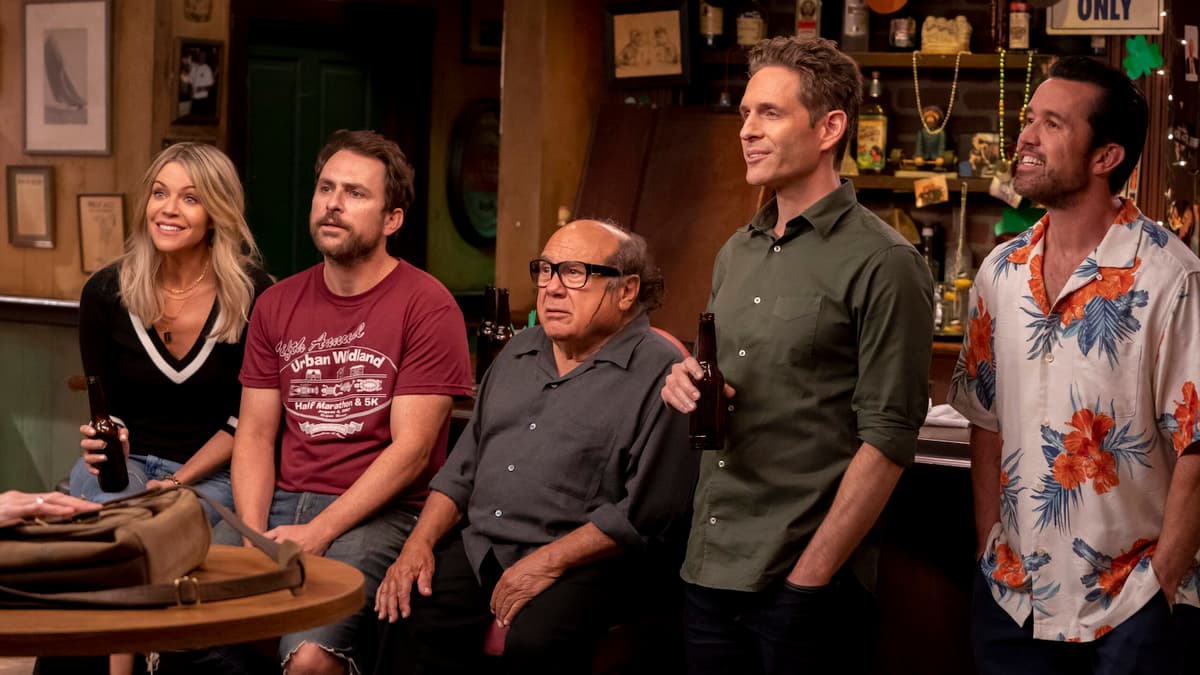 The cast of It's Always Sunny in Philadelphia