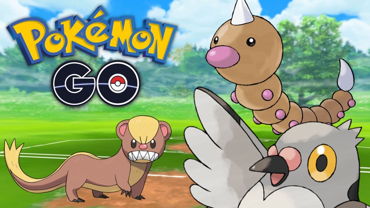 pokemon go pidgey yungoose weedle header