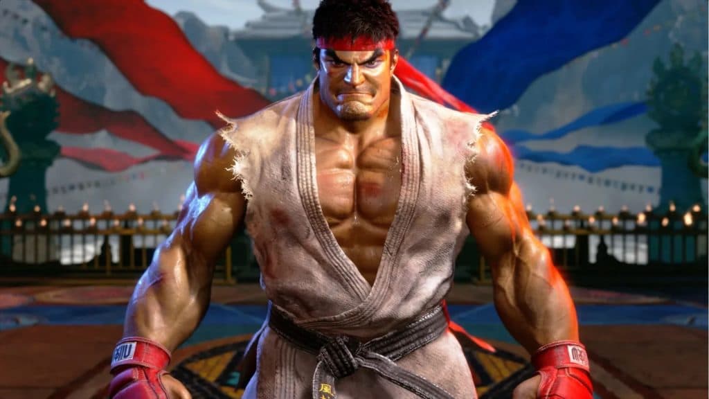 ryu posing in street fighter 6