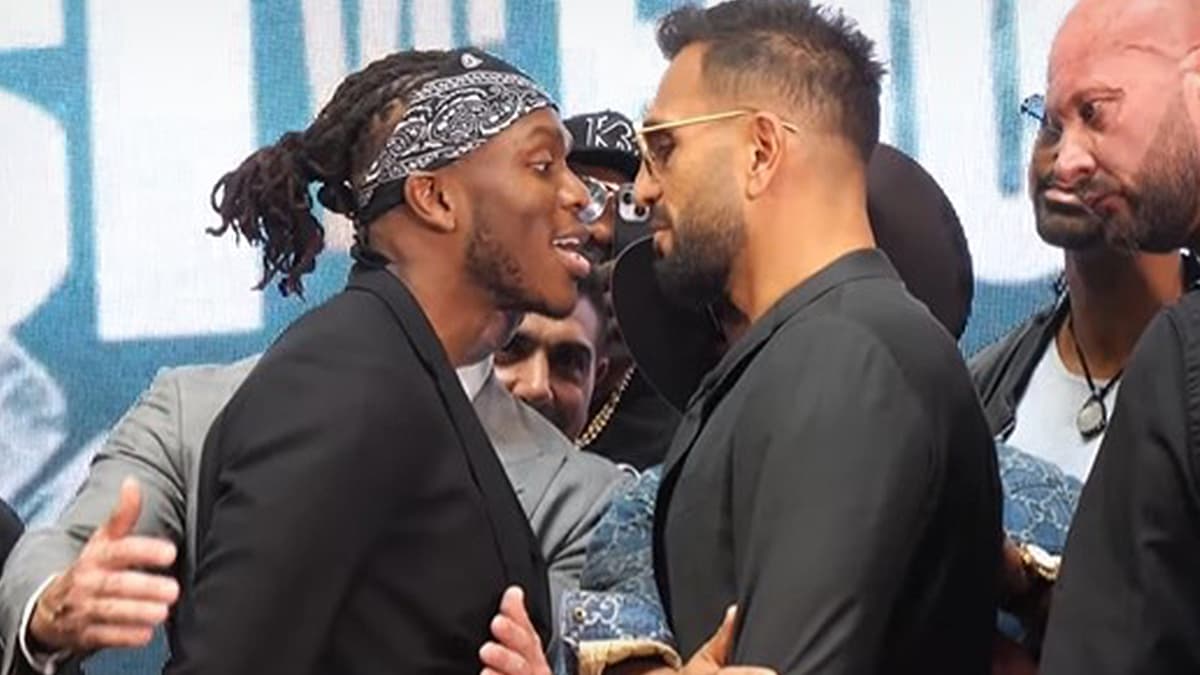 ksi shoves joe fournier press conference may 13 fight