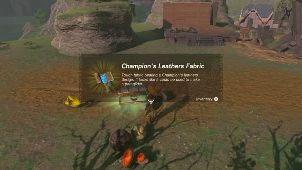 An Amiibo reward in Zelda Tears of the Kingdom