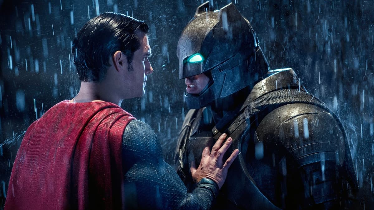 A still from Zack Snyder's Batman v Superman: Dawn of Justice