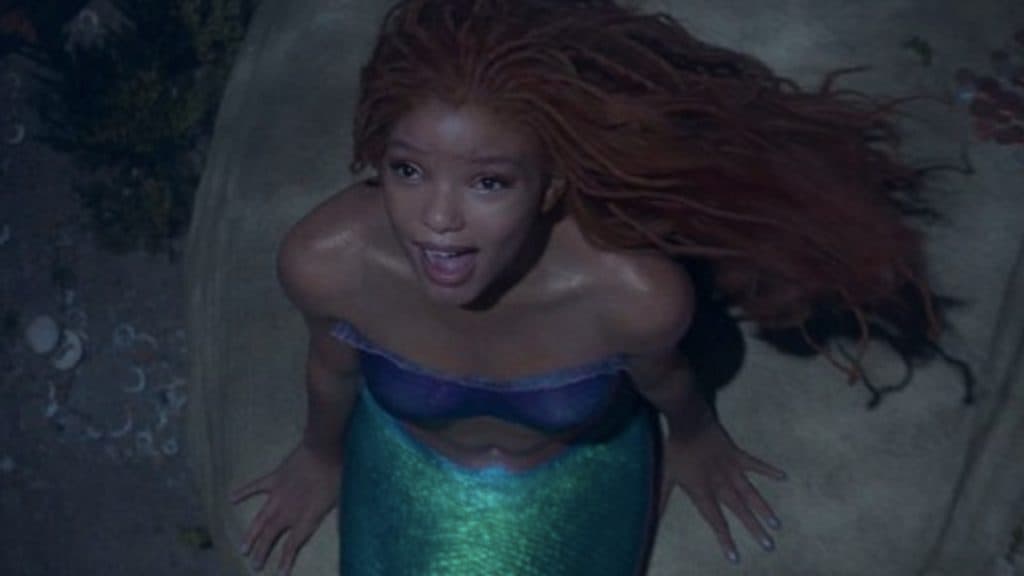 Halle Bailey as Ariel in The Little Mermaid