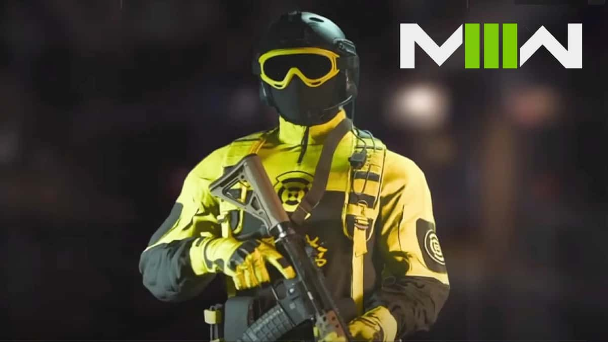 New York Subliners Modern Warfare 2 operator skin with fake Modern Warfare 3 logo in corner