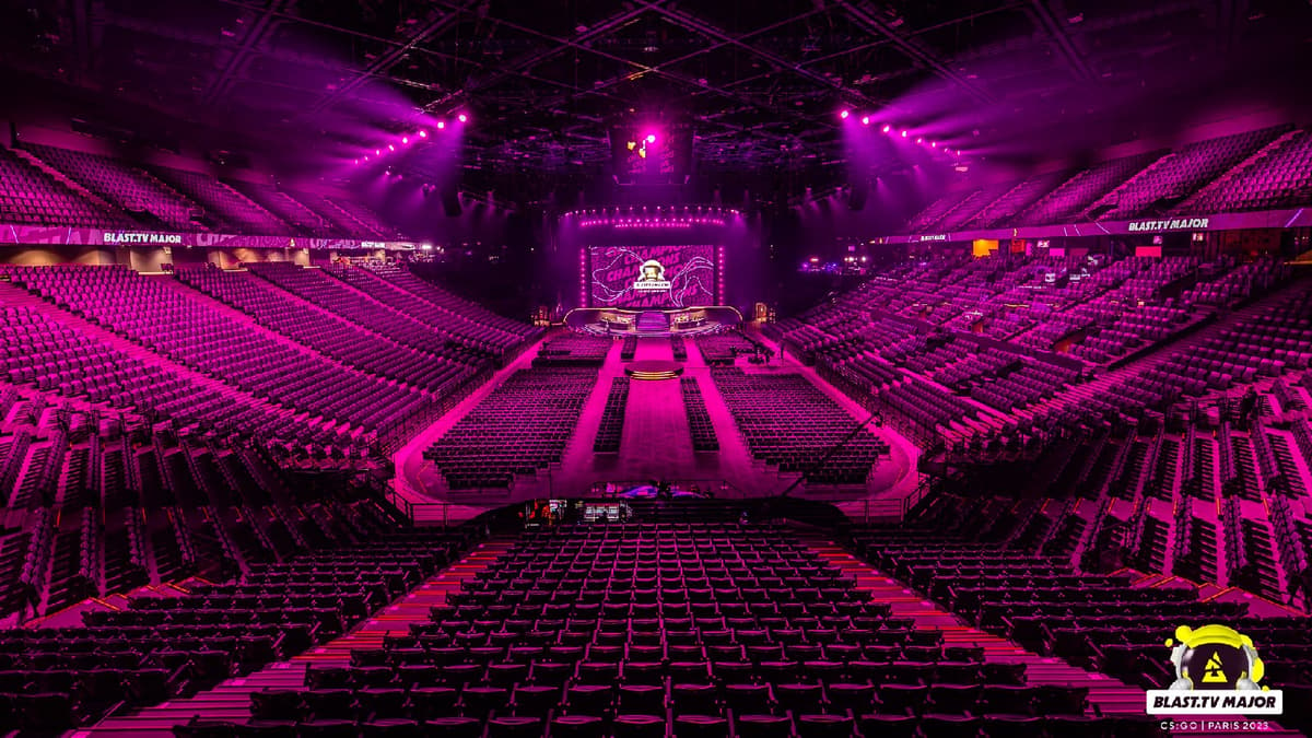 BLAST Paris Major arena