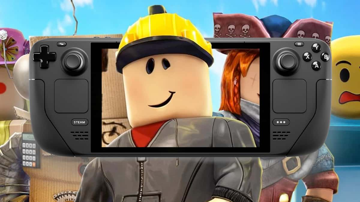 roblox on a steam deck