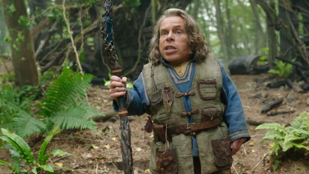 Warwick Davis in the Willow TV series