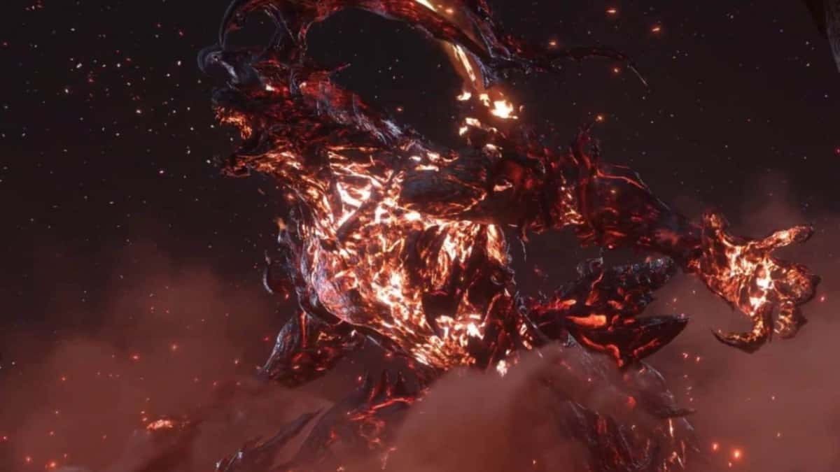 ifrit cut scene in final fantasy 16