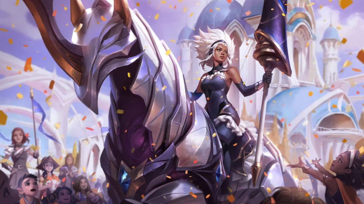 Battle Queen Rell Skin Splash Art