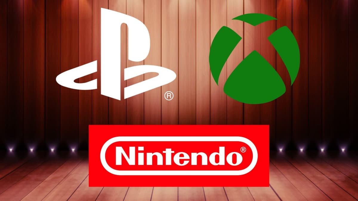 playstation, xbox, and nintendo logos