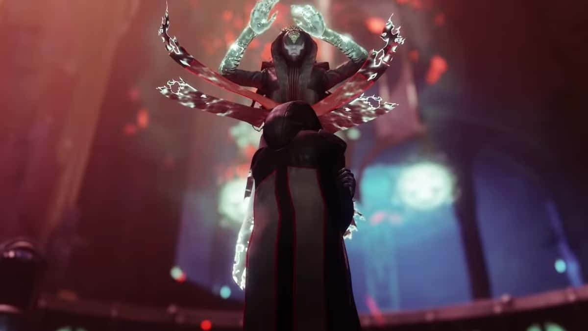 kalli boss as seen in destiny 2 featured Last Wish raid.