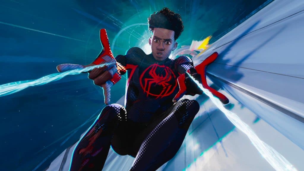 Miles Morales in Spider-Man: Across the Spider-Verse