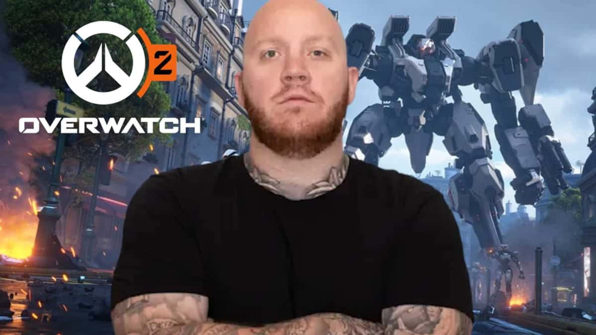 TimTheTatman playing Overwatch 2.