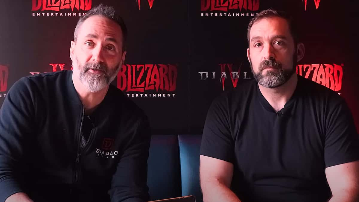 Associate Game Director Joseph Piepiora and Art Director John Mueller from the Diablo 4 development team in an interview