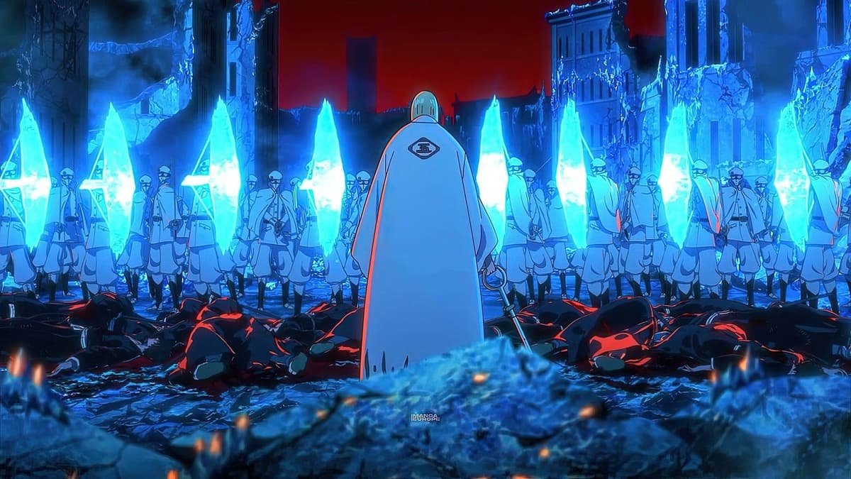 An image of Shinji's Bankai in Bleach TYBW Part 2